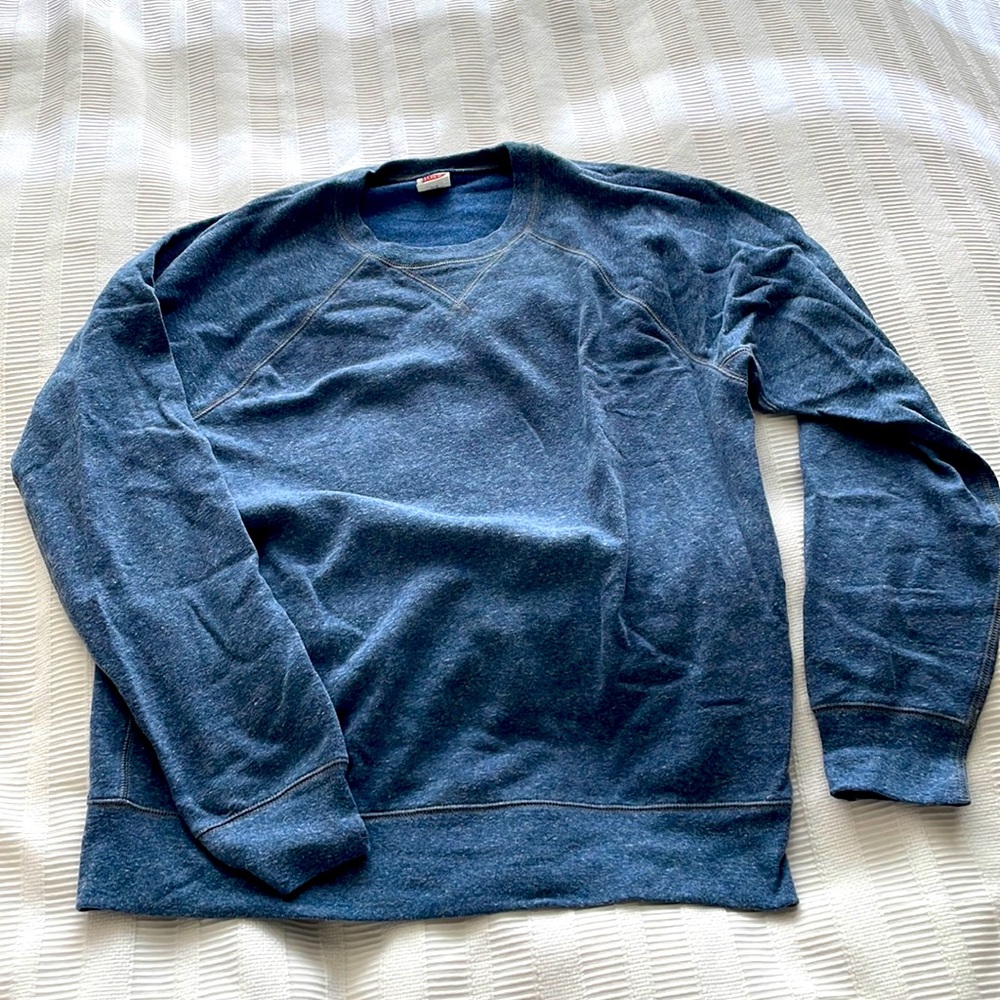 J. Crew Men's Crewneck Sweater - Navy Blue
